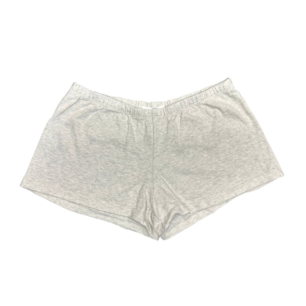 Brandy Melville Keira Heather Gray Cotton Lounge Sleep Shorts MJB050T-1025 NEW